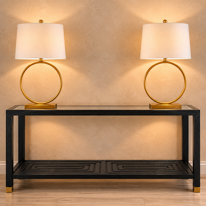 RING TABLE LAMP 43x43x67cm